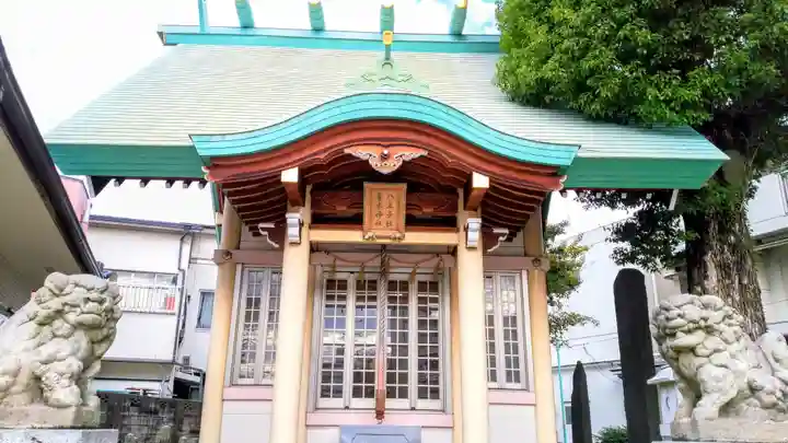 八王子社の本殿・本堂