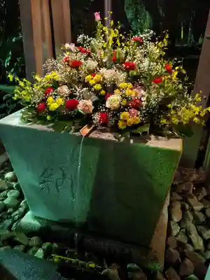 富知六所浅間神社の手水舎