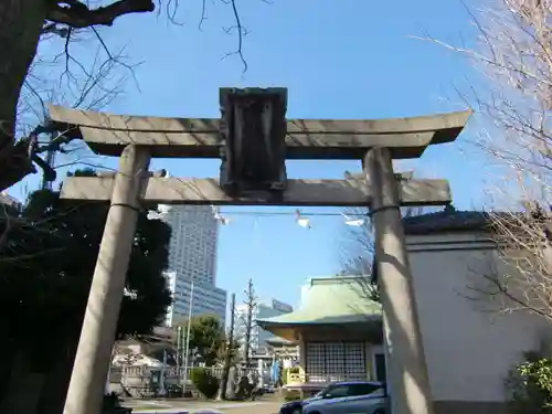 白鬚神社の鳥居