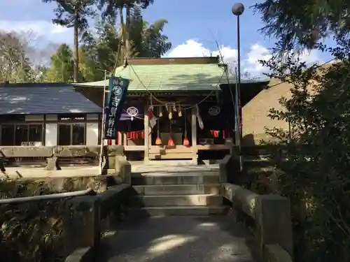 白川吉見神社の本殿