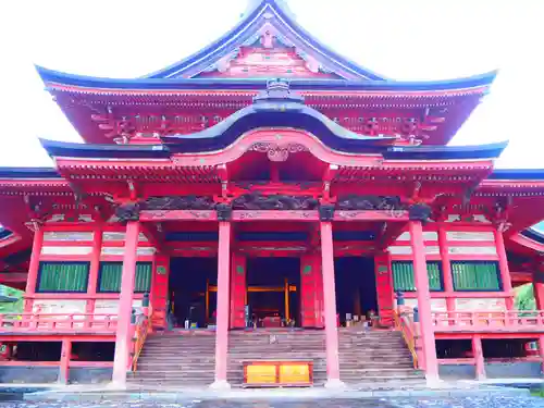 甲斐善光寺の本殿