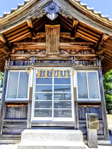神明社（寛延）の本殿・本堂