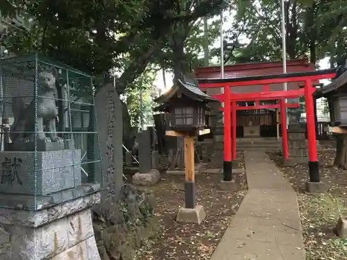 羽根木神社の鳥居