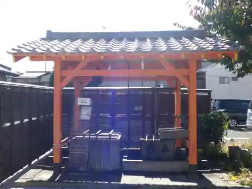 折上稲荷神社の手水舎