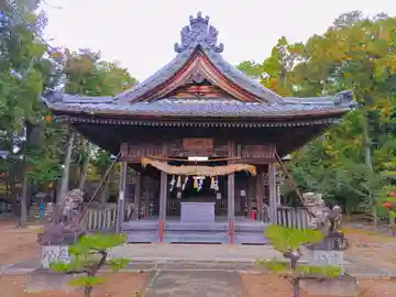 井出神社の本殿・本堂