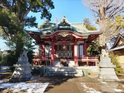 柴又八幡神社の本殿・本堂