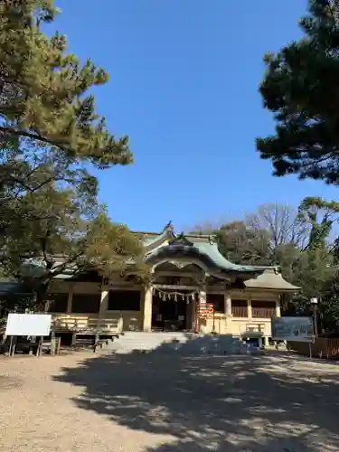 伊文神社の本殿