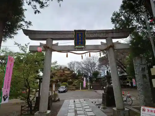 敷島神社の鳥居