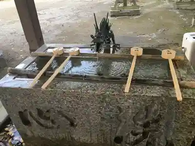 葛飾八幡宮の手水舎