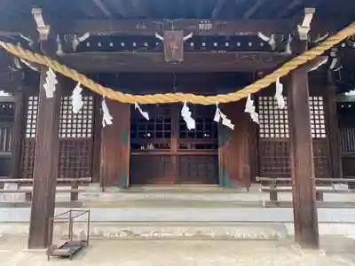峯ヶ岡八幡神社の本殿・本堂