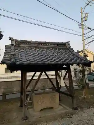 清水神社（清水町）の手水舎