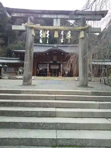 大石神社の鳥居