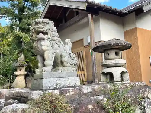 小杉神社の狛犬