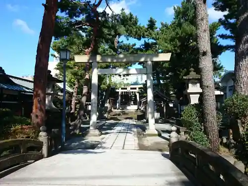 松原神社の鳥居