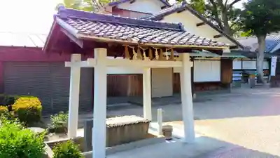 津賀田神社の手水舎