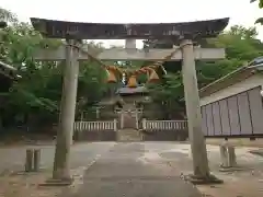 白山社の鳥居