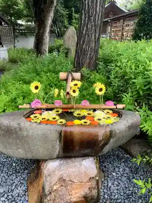 伊和志津神社の手水舎