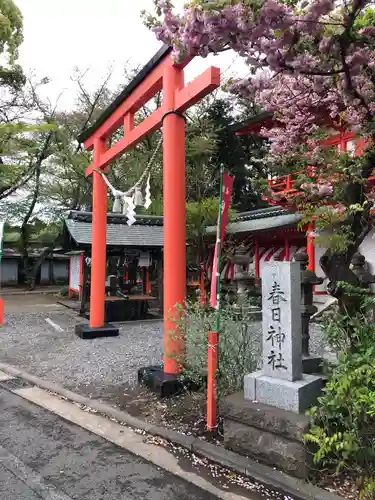 相州春日神社の鳥居