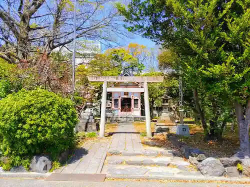 若宮八幡社の鳥居