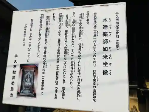 羽成山　　木造薬師如来坐像(茨城県)