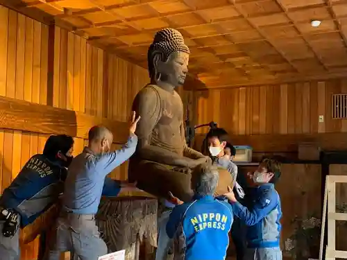 普門寺(切り絵御朱印発祥の寺)の仏像