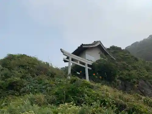 神社（名称不明）の鳥居