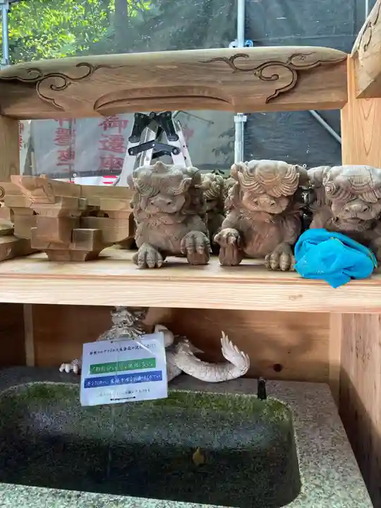 田無神社の手水舎