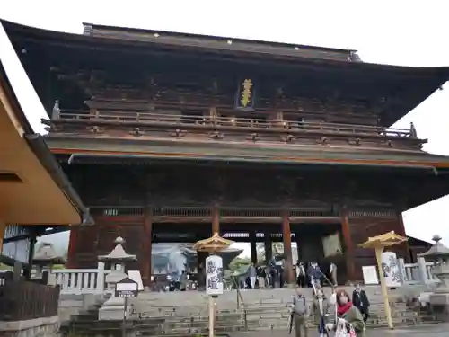 善光寺の山門