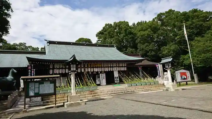 熊本縣護國神社の本殿・本堂