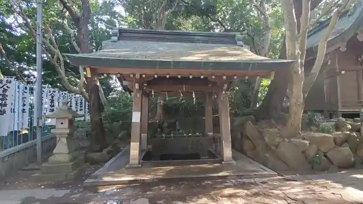 八百富神社の手水舎