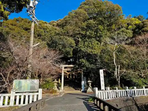 龍尾神社の鳥居