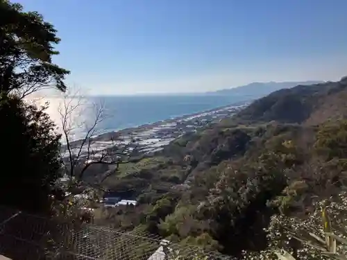 久能山東照宮の景色