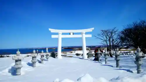 苫前神社の鳥居