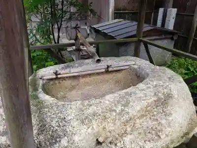 満月寺（浮御堂）の手水舎