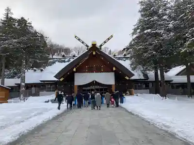 北海道神宮の本殿・本堂