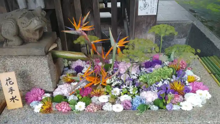 北野天満宮の手水舎