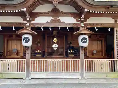 （山田）伊射奈岐神社の本殿・本堂