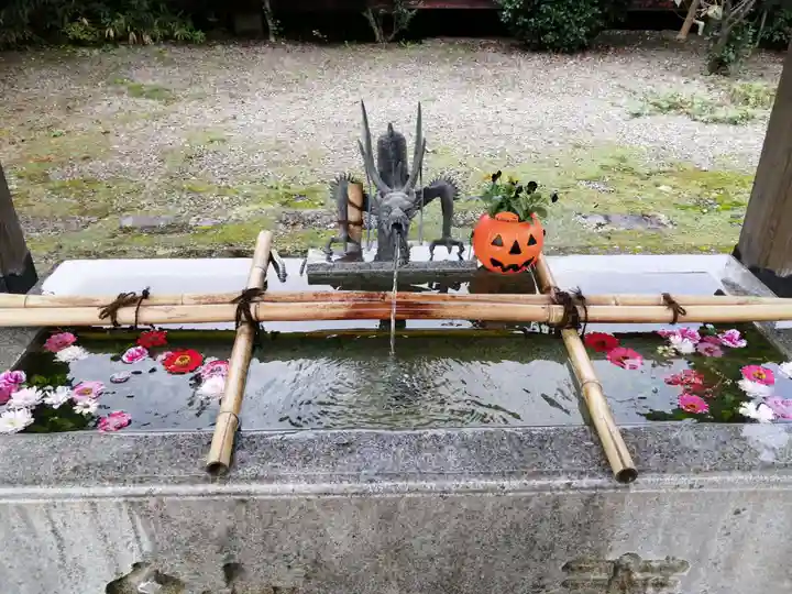 今市報徳二宮神社の手水舎