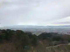 春日山神社の景色