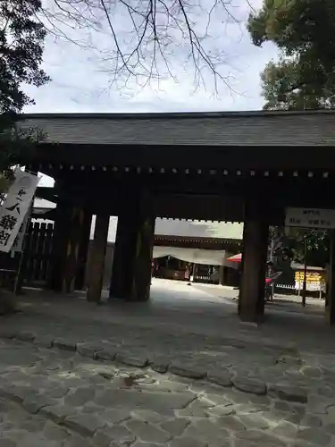阿佐ヶ谷神明宮の山門・神門