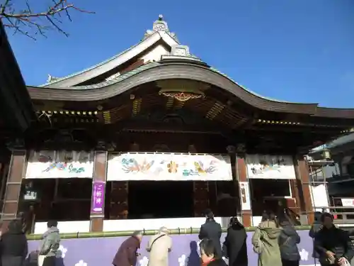 湯島天満宮の本殿・本堂