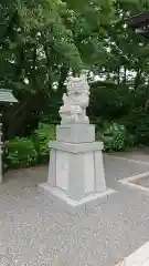 龍口明神社の狛犬