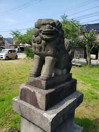 向野神社の狛犬