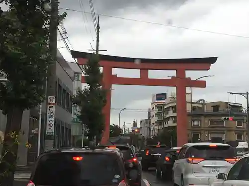 豊國神社の鳥居