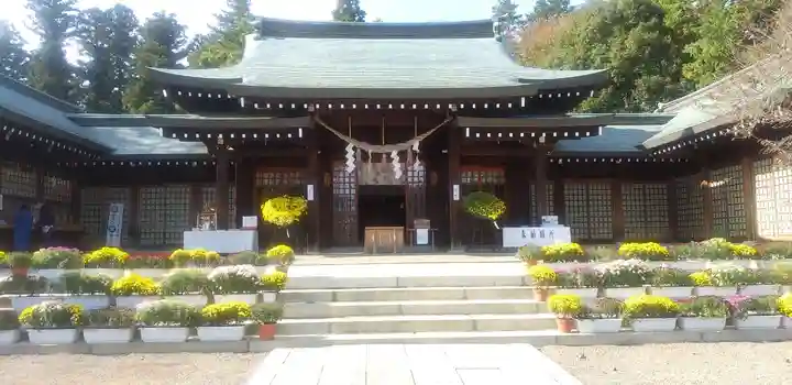 茨城縣護國神社の本殿・本堂