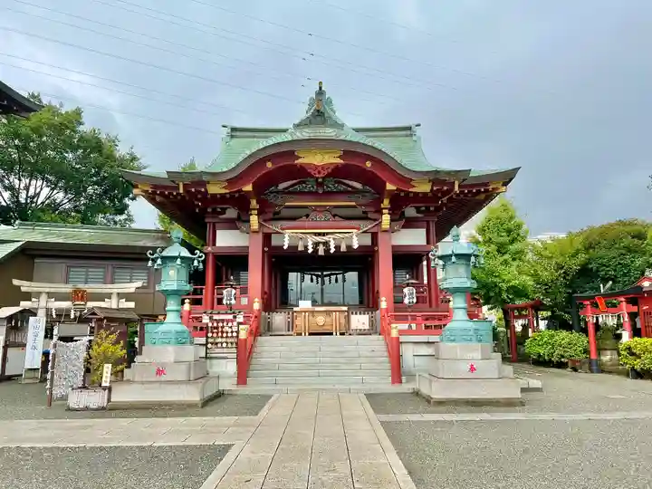 羽田神社の本殿・本堂