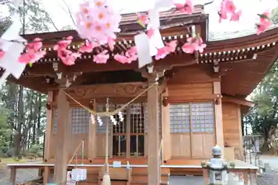 阿久津「田村神社」(郡山市阿久津町)旧社名:伊豆箱根三嶋三社の本殿・本堂