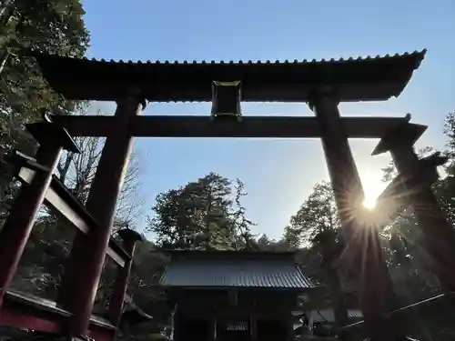 北口本宮冨士浅間神社の鳥居