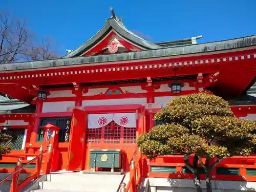 足利織姫神社の本殿