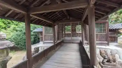 八王子社の本殿・本堂